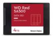 Obrázek WD RED SSD 3D NAND WDS400T1R0A 4TB SATA/600, (R:560, W:530MB/s), 2.5"