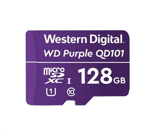 Obrázek WD MicroSDXC karta 128GB WDD128G1P0C Class 10 (R:100/W:60 MB/s)