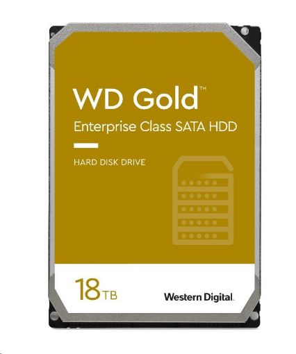 Obrázek WD GOLD WD181KRYZ 18TB SATA/ 6Gb/s 512MB cache 7200 ot.