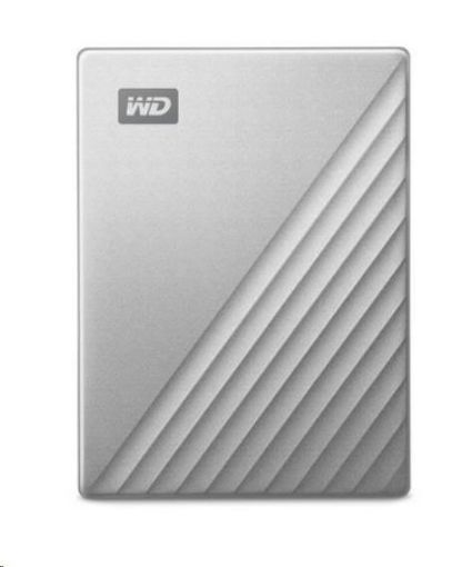 Obrázek WD My Passport ULTRA 4TB Ext. 2.5" USB3.0 Silver USB-C