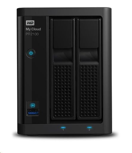 Obrázek WD My CLOUD PR 2100, 20 TB (2x10TB) 3,5", RJ45, NAS