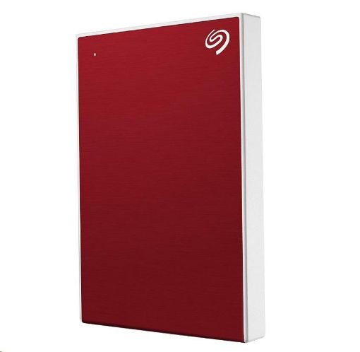 Obrázek SEAGATE BACKUP PLUS SLIM 1TB 2,5" USB 3.0, červená