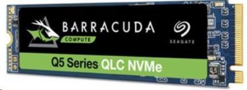 Obrázek SEAGATE SSD 2TB BarraCuda Q5 M.2 PCIe Gen3 ×4, NVMe 1.3, (R:2400/W:1800MB/s)