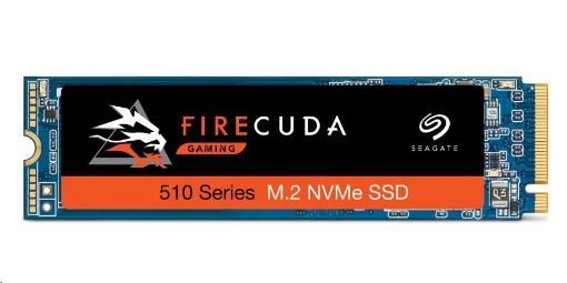 Obrázek SEAGATE SSD NVMe 2TB FireCuda 510, M.2, PCIe G3 ×4, NVMe 1.3 (R:3450/W:3200 MB/s)