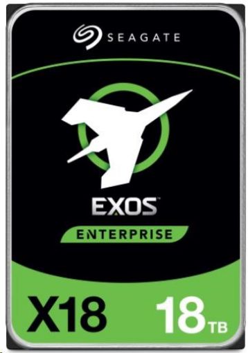 Obrázek SEAGATE HDD EXOS X18 3,5" - 18TB, SATAIII, ST18000NM000J 512e