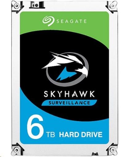 Obrázek SEAGATE HDD SKYHAWK 3,5" - 6TB, SATAIII, 5400rpm, 256MB cache