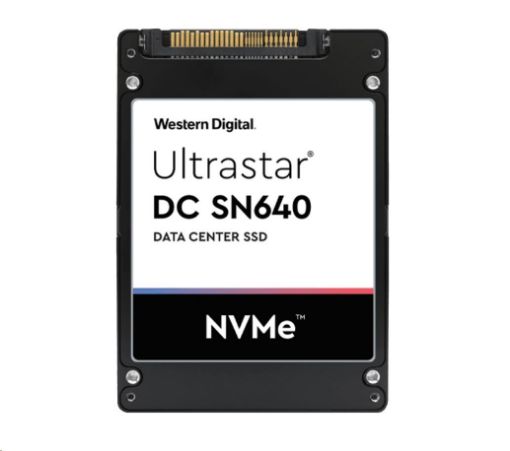 Obrázek Western Digital Ultrastar® SSD 1920GB (WUS4BB019D7P3E1)DC SN640 SFF-7 7MM PCIe TLC RI-0.8DW/D BICS4 SE