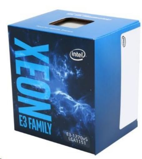 Obrázek CPU INTEL XEON E3-1270 v6, LGA1151, 3.80 GHz, 8MB L3, 4/8, no VGA, 72W, BOX