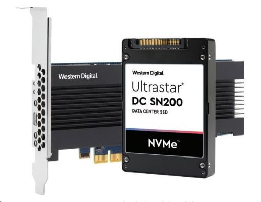 Obrázek Western Digital Ultrastar® SSD 1.6TB (HUSMR7616BHP301) DC SN200 HH-HL PCIe MLC RI 15NM, DW/D R3