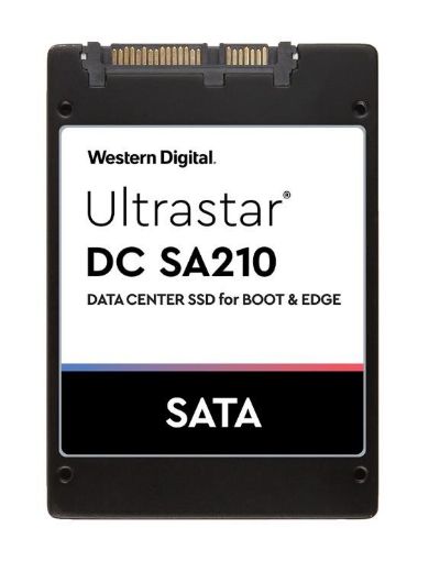 Obrázek Western Digital Ultrastar® SSD 120GB (HBS3A1912A7E6B1) DC SA210 SFF-7 7.0MM SATA TLC RI BICS3 TCG, DW/D R 0.1/S 0.7