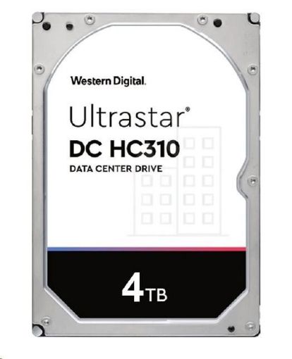 Obrázek Western Digital Ultrastar® HDD 4TB (HUS726T4TALE6L4) DC HC310 3.5in 26.1MM 256MB 7200RPM SATA 512E SE