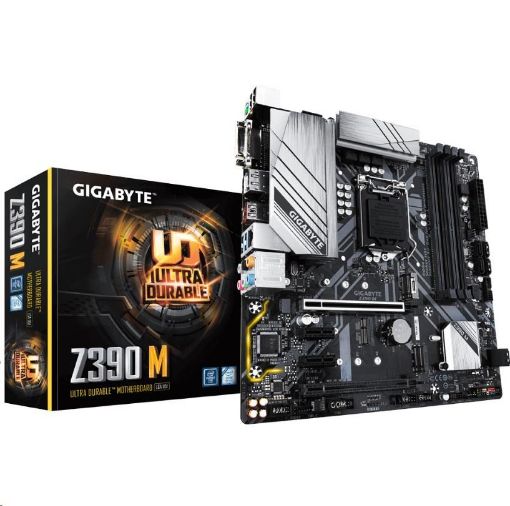 Obrázek GIGABYTE MB Sc LGA1151 Z390 M, Intel Z390, 4xDDR4, VGA, mATX