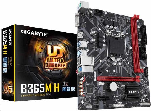 Obrázek GIGABYTE MB Sc LGA1151 B365M H, Intel B365, 2xDDR4, VGA, mATX