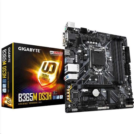 Obrázek GIGABYTE MB Sc LGA1151 B365M DS3H, Intel B365, 4xDDR4, VGA, mATX