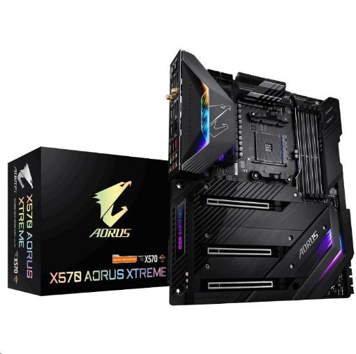 Obrázek GIGABYTE MB Sc AM4 X570 AORUS XTREME, AMD X570, 4xDDR4, Wi-Fi