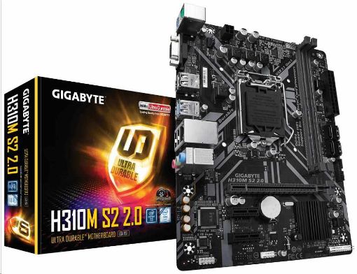 Obrázek GIGABYTE MB Sc LGA1151 H310M S2 2.0, Intel H310, 2xDDR4, VGA, mATX