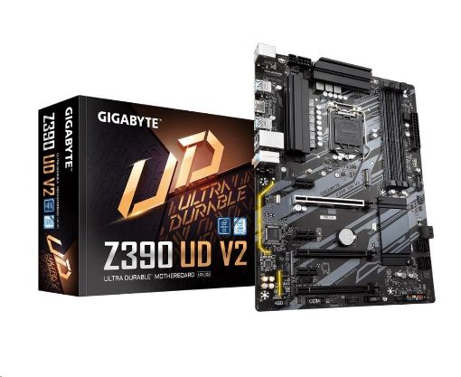 Obrázek GIGABYTE MB Sc LGA1151 Z390 UD V2, Intel Z390, 4xDDR4, 1xHDMI