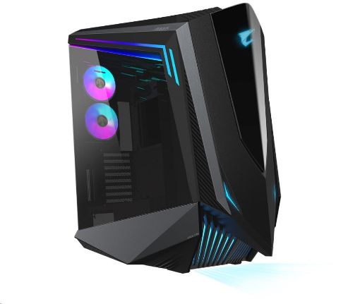 Obrázek GIGABYTE skříň AORUS C700 GLASS, bez zdroje, průhledná bočnice, Full Tower, černá