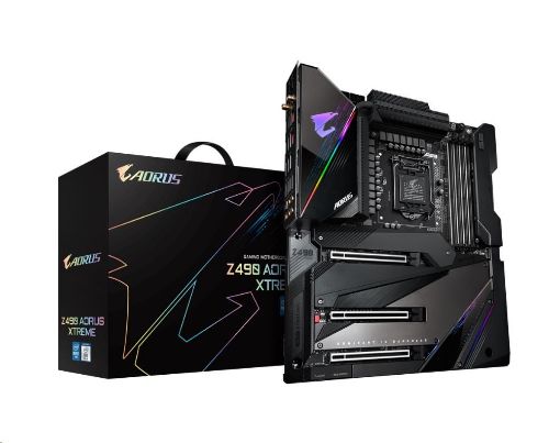 Obrázek GIGABYTE MB Sc LGA1200 Z490 AORUS XTREME 1.1, Intel Z490, 4xDDR4, 1xHDMI, WI-FI, E-ATX