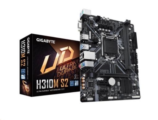 Obrázek GIGABYTE MB Sc LGA1151 H310M S2, Intel H370, 2xDDR4, 1xVGA, mATX