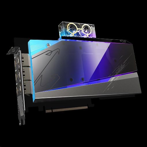 Obrázek GIGABYTE VGA NVIDIA GeForce RTX 3080 AORUS XTREME WATERFORCE WB 10G, RTX 3080, 10GB GDDR6X, 3xDP, 3xHDMI