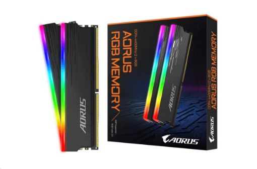 Obrázek DIMM DDR4 16GB 4400MHz (2x8GB kit) GIGABYTE AORUS RGB MEMORY