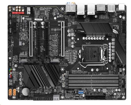 Obrázek GIGABYTE MB Sc LGA1200 W480 VISION W (rev. 1.0),  Intel W480, 4xDDR4, VGA