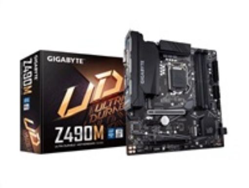 Obrázek GIGABYTE MB Sc LGA1200 Z490M, Intel  Z490, 4xDDR4, VGA, mATX