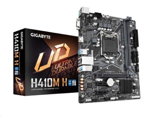 Obrázek GIGABYTE MB Sc LGA1200 H410M H, Intel H410, 2xDDR4, VGA, mATX