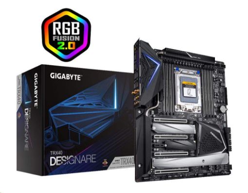 Obrázek GIGABYTE MB TRX40 DESIGNARE (rev1.0), AMD sTRX40, 8xDDR4, Wi-Fi, XL-ATX