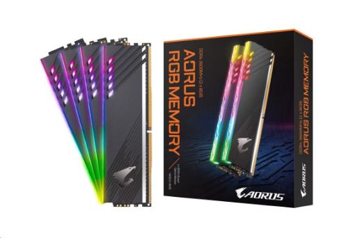 Obrázek DIMM DDR4 16GB 3600MHz (2x8GB kit) GIGAYBTE AORUS RGB MEMORY (with demo kit)