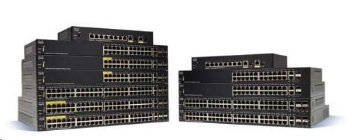 Obrázek Cisco switch SX350X-08. 6x10GbE, 2x10GbE SFP+/RJ-45 - REFRESH