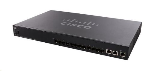 Obrázek Cisco switch SX550X-12F, 2x10GbE SFP+/RJ-45, 10xSFP+