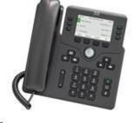 Obrázek Cisco CP-6861-3PW-CE-K9=, VoIP telefon, 4line, 3,2" LCD, 1x10/100, Wi-Fi, MPP, adaptér