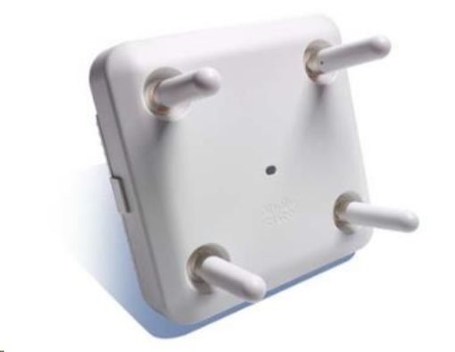 Obrázek Cisco Aironet 3802e vnitřní AP - 802.11a/b/g/n/ac Wave 2 - Duální pásmo, 1x 5GbE, 1x 100/1000 autosensing, PoE, ext. ant