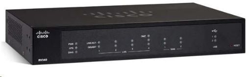 Obrázek Cisco VPN Router RV340, 4xGbE LAN, 2xGbE WAN, 2xUSB