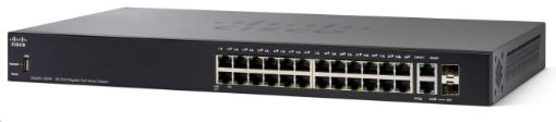 Obrázek Cisco switch SG250-26HP, 24x10/100/1000, 2xGbE SFP/RJ-45, PoE