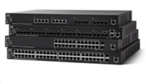 Obrázek Cisco switch SG550X-24MP, 24x10/100/1000, 2x10GbE SFP+/RJ-45, 2xSFP+, PoE