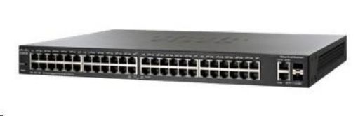 Obrázek Cisco switch SG220-50-RF, 48x10/100/1000, 2xGbE SFP/RJ-45, REFRESH