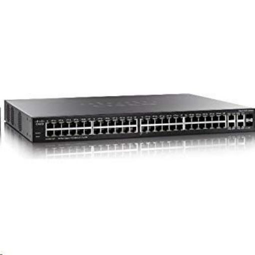 Obrázek Cisco switch SG350-52 48x10/100/1000, 2xSFP, 2xGbE SFP/RJ-45