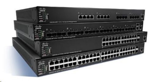 Obrázek Cisco switch SG350X-48-RF, 48x10/100/1000, 2x10GbE SFP+/RJ-45, 2xSFP+, REFRESH