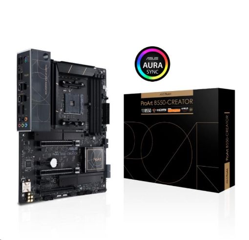 Obrázek ASUS MB Sc AM4 PROART B550-CREATOR, AMD B550, DDR4, 1xHDMI