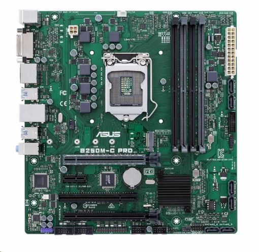 Obrázek ASUS MB Sc LGA1151 B250M-C PRO/CSM, Intel B250, 4xDDR4, 2xDP, 1xDVI, mATX