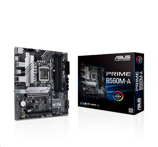 Obrázek ASUS MB Sc LGA1200 PRIME B560M-A, Intel B560, 4xDDR4, 1xDP, 2xHDMI, mATX