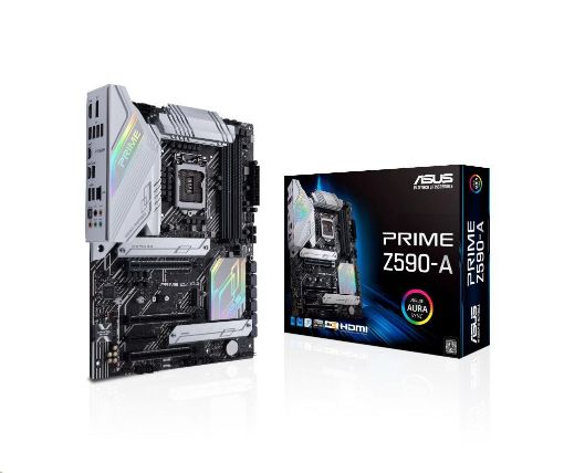 Obrázek ASUS MB Sc LGA1200 PRIME Z590-A, Intel Z590, 4xDDR4, 1xDP, 1xHDMI