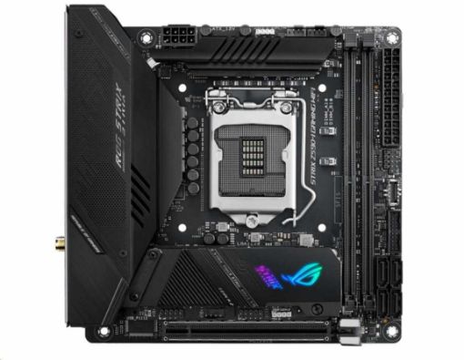 Obrázek ASUS MB Sc LGA1200 ROG STRIX Z590-I GAMING WIFI, Intel Z590, 2xDDR4, 1xHDMI, WI-FI, mini-ITX