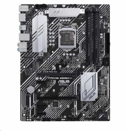 Obrázek ASUS MB Sc LGA1200 PRIME Z590-V-SI, Intel Z590, 4xDDR4, 1xDP, 1xHDMI