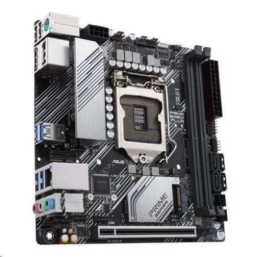 Obrázek ASUS MB Sc LGA1200 PRIME B460I-PLUS, Intel B460, 2xDDR4, 1xDP, 1xHDMI, mini-ITX