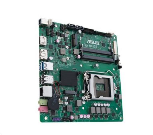 Obrázek ASUS MB Sc LGA1200 PRO H410T/CSM, Intel H410, 2xSO-DIMM DDR4, HDMI, mini ITX