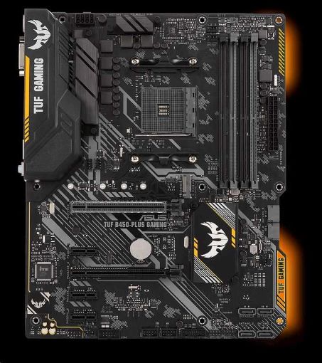 Obrázek ASUS MB Sc AM4 TUF GAMING B450-PLUS II, AMD B450, 4xDDR4, 1xDP, 1xHDMI